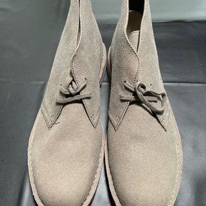 Clarks Bushacre 2 Grey Synth Boots 13 - NEW